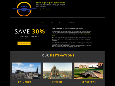 edinburghairporttaxis.uk snapshot