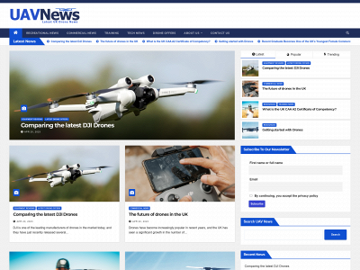 uavnews.co.uk snapshot