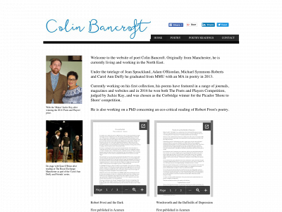colinbancroft.co.uk snapshot