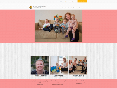 skensvedprivatepasningsordning.dk snapshot