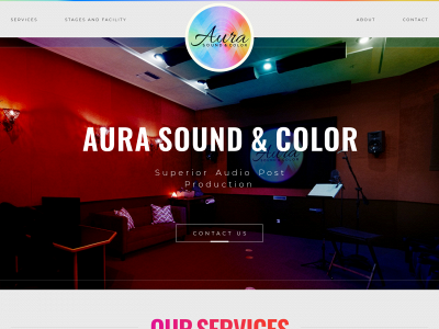 aurasoundandcolor.com snapshot