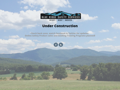 blueridgesafetyservices.com snapshot