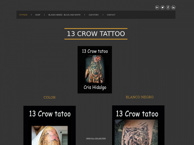 13crow.es snapshot