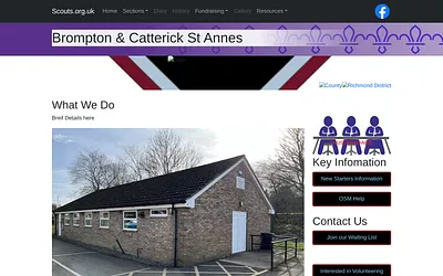 bacsa-scouts.org.uk snapshot