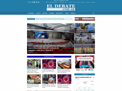 eldebate.com.ar snapshot