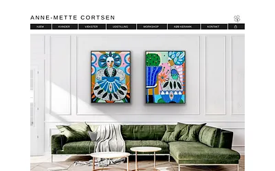annemettecortsen.dk snapshot