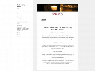 restaurangbalder.com snapshot