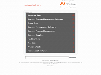 nochumptools.com snapshot
