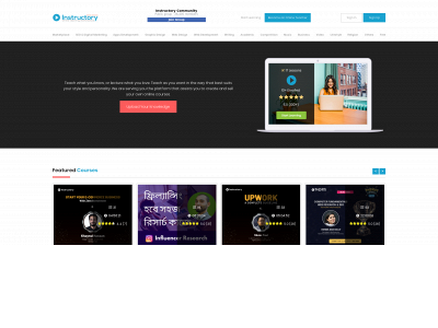 instructory.net snapshot