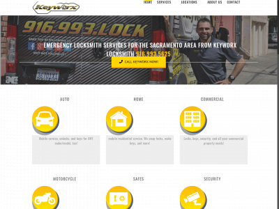 keyworxlocksmith.com snapshot