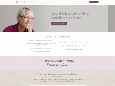 juliemsimons.com snapshot