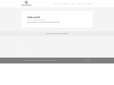 nadiasylvester.co.uk snapshot