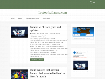topfootballarena.com snapshot