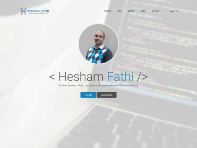 heshamfathi.com snapshot