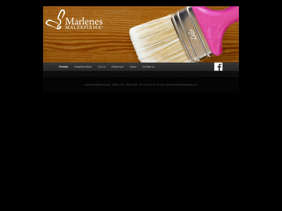 marlenesmalerfirma.dk snapshot