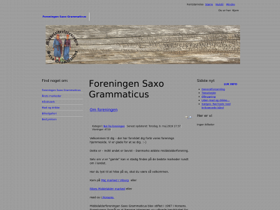 saxo-grammaticus.dk snapshot