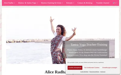 aliceradhayoga.de snapshot