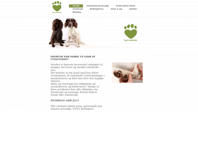 hundeterapi.dk snapshot