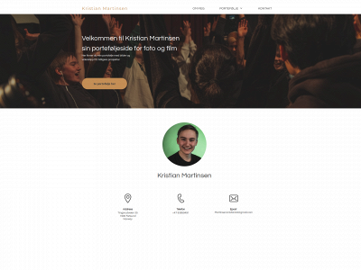 kristianmartinsen.no snapshot