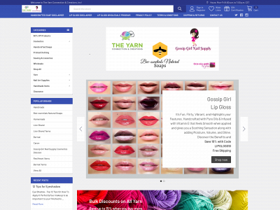 yarnconnectionshop.com snapshot