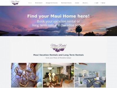 mauirentalconnections.com snapshot