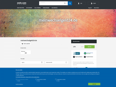 meinwechselgeld24.de snapshot