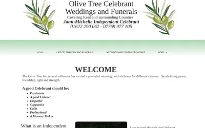 celebrant-olivetree.com snapshot