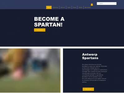 antwerpspartans.be snapshot