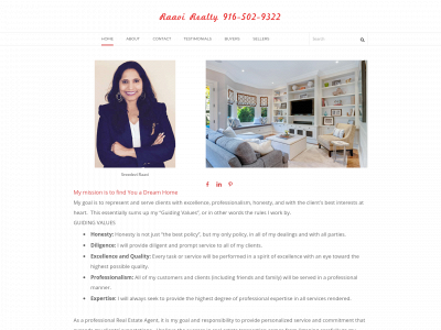 www.raavirealestate.com snapshot