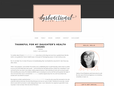 dysfunctionaleverafter.com snapshot
