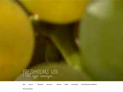 fredholmsvin.se snapshot