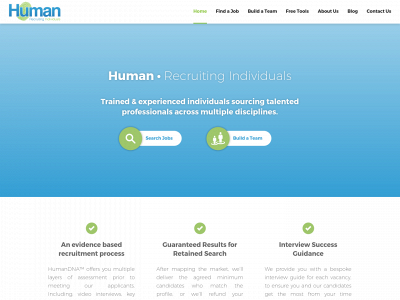 recruithuman.co.uk snapshot