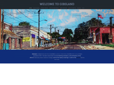 www.gibslandonline.net snapshot