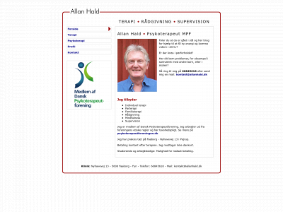 allanhald.dk snapshot