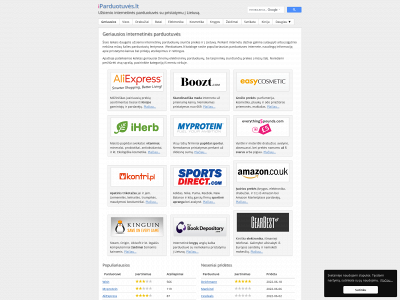 iparduotuves.lt snapshot
