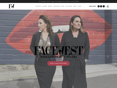 www.faceweststudio.com snapshot