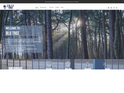 blutree.co.uk snapshot