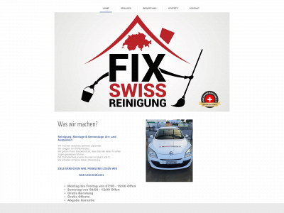 fixswissreinigung.ch snapshot