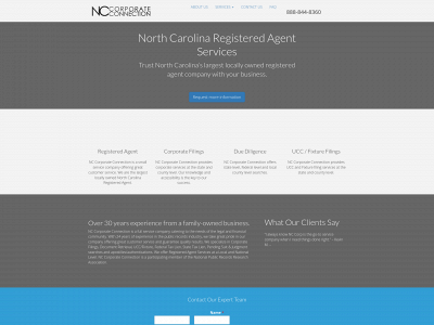 nccorporate.com snapshot