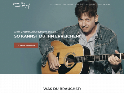 comeonandstring.de snapshot