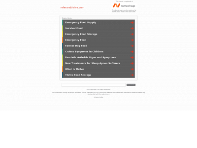 referandthrive.com snapshot
