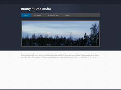 bunnyandbearaudio.com snapshot