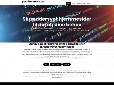 pacaitservice.dk snapshot