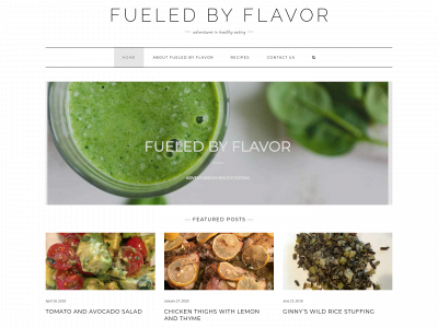 fueledbyflavor.com snapshot