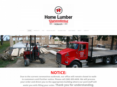 www.homelumberinc.com snapshot