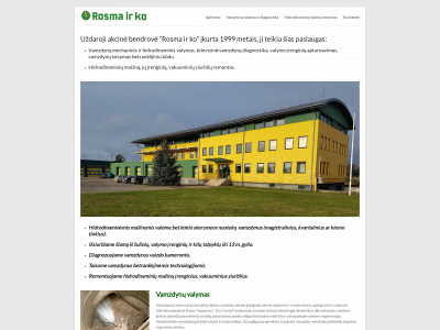 rosmairko.lt snapshot