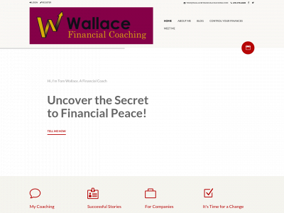 wallacefinancialcoaching.com snapshot