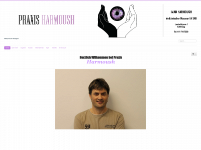 praxisharmoush.ch snapshot