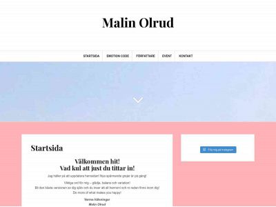 malinolrud.se snapshot