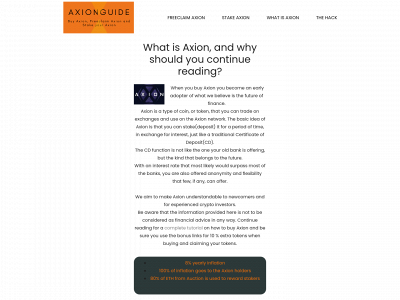 axionguide.com snapshot